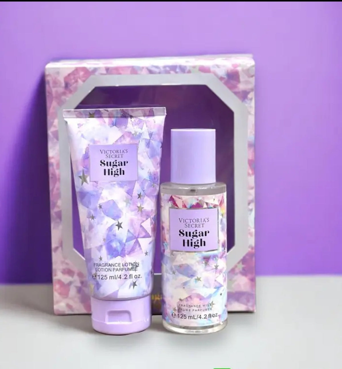 VICTORIA SECRET Sugar High Body Lotion & Mist Set